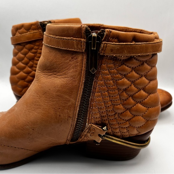 SAM EDELMAN CAMEL BOOTIE - Picture 5 of 17